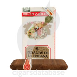 ROMEO y JULIETA-REGALIAS DE LA HABANA-Box-810