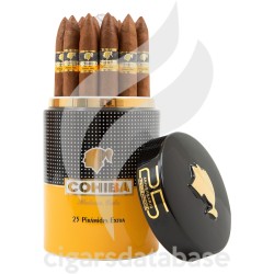 COHIBA-PIRAMIDES EXTRA 25 ANIVERSARIO 5TH AVENUE JAR-Box-3357