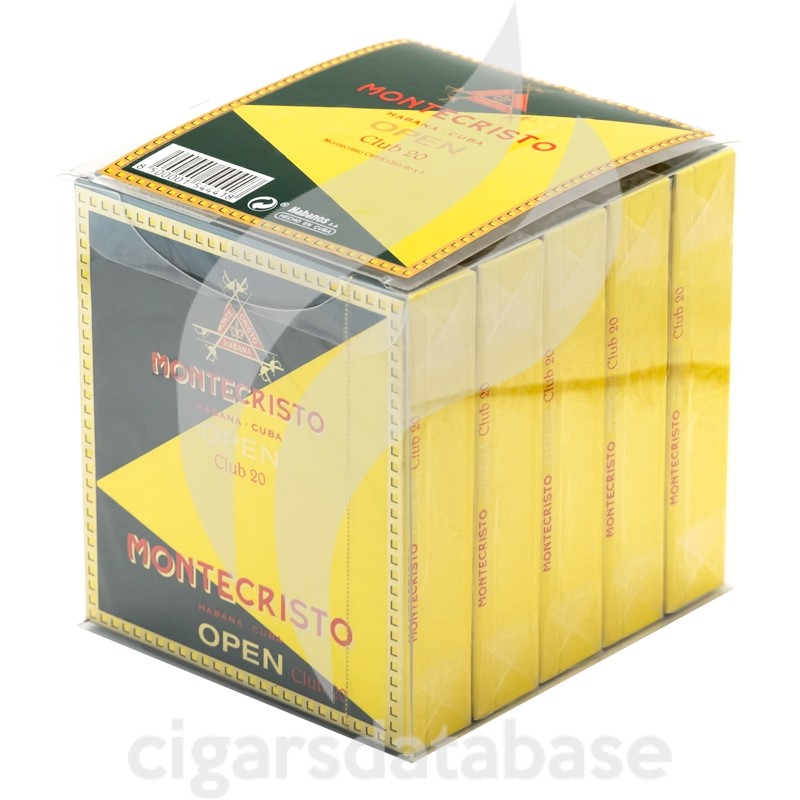 MONTECRISTO-OPEN CLUB 20-Box-6303