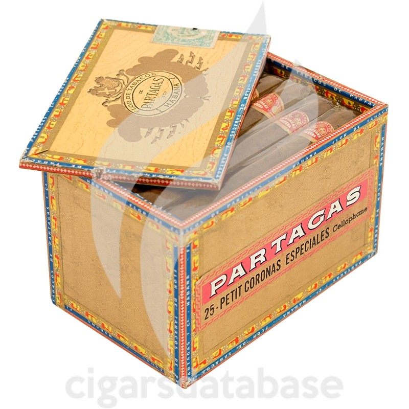 PARTAGAS-PETIT CORONAS ESPECIALES - CEL-Box-7191