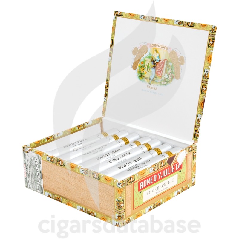 ROMEO y JULIETA-CHURCHILLS AÑEJADOS TUBOS-Box-8904