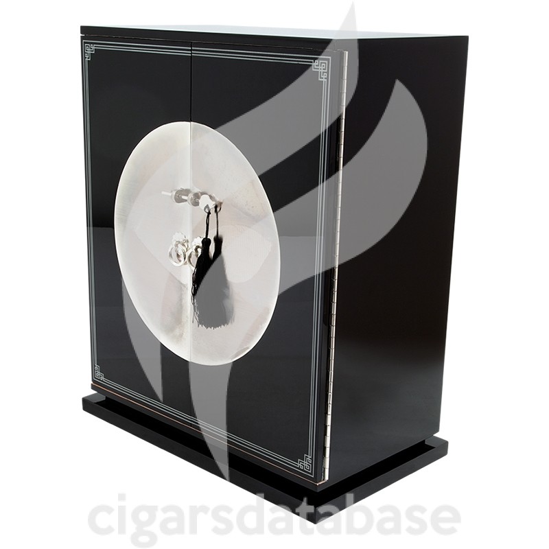 COMBINACIONES-THE PACIFIC CIGAR COMPANY SILVER JUBILEE HUMIDOR-Box-9614