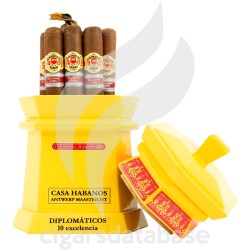 DIPLOMATICOS-EXCELENCIA WODDEN JAR - 2015 - CUBA-Box-9644