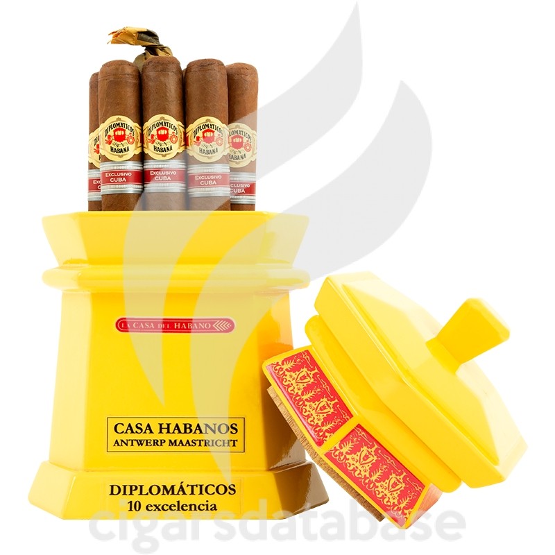 DIPLOMATICOS-EXCELENCIA WODDEN JAR - 2015 - CUBA-Box-9644