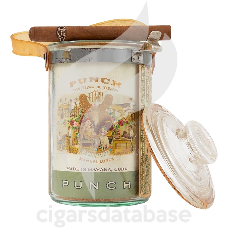 PUNCH-PRESIDENTES GLASS JAR - PRECASTRO - 1960's-Box-9998