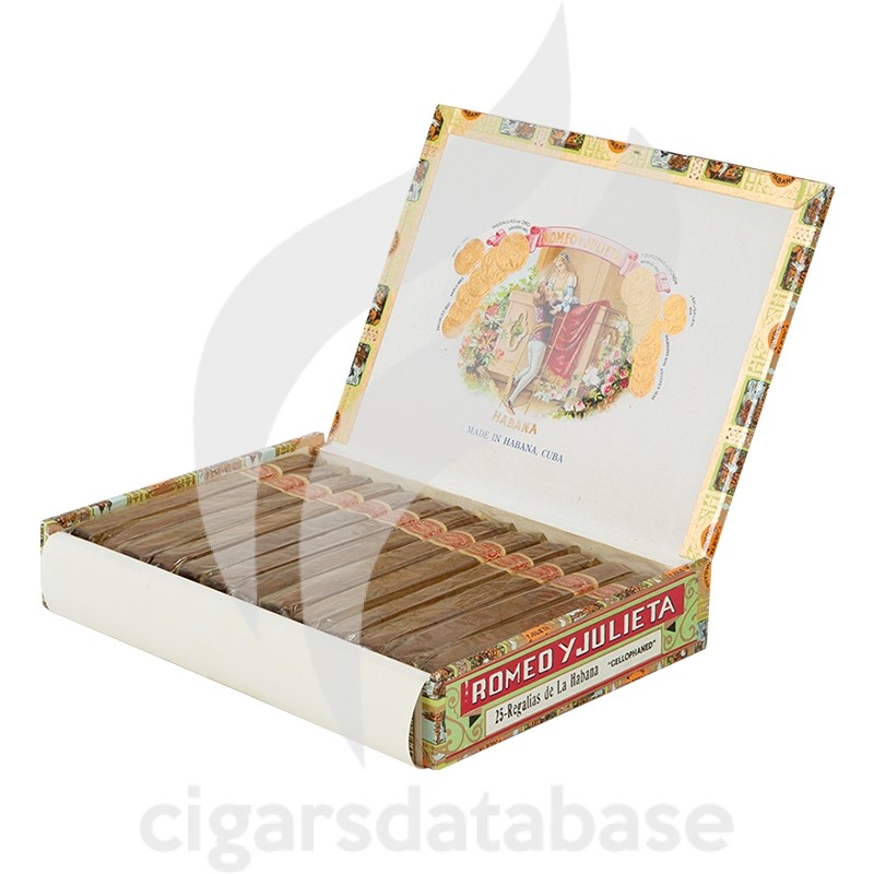 ROMEO y JULIETA-REGALIAS DE LA HABANA CELLO-Box-10488
