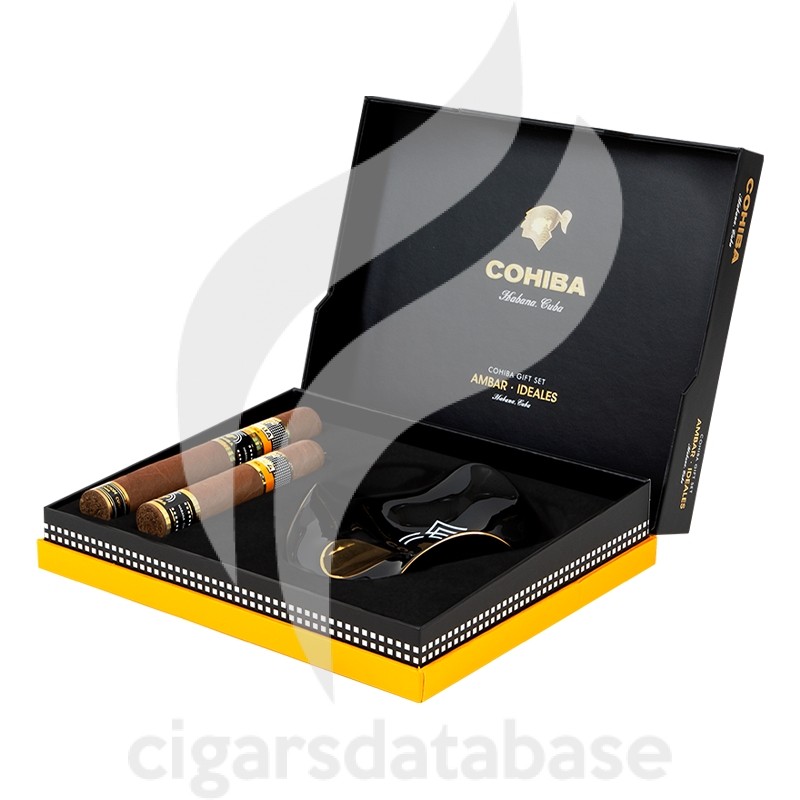 COHIBA-GIFT SET - AMBAR - IDEALES-Box-10502