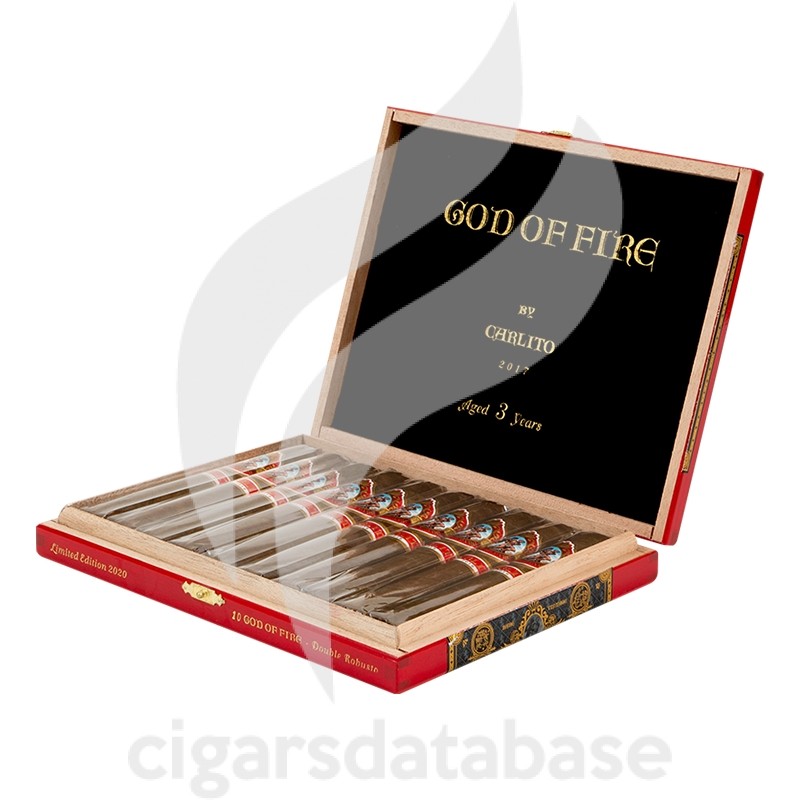 ARTURO FUENTE-GOD OF FIRE BY CARLITO - DOUBLE ROBUSTO -Box-10717