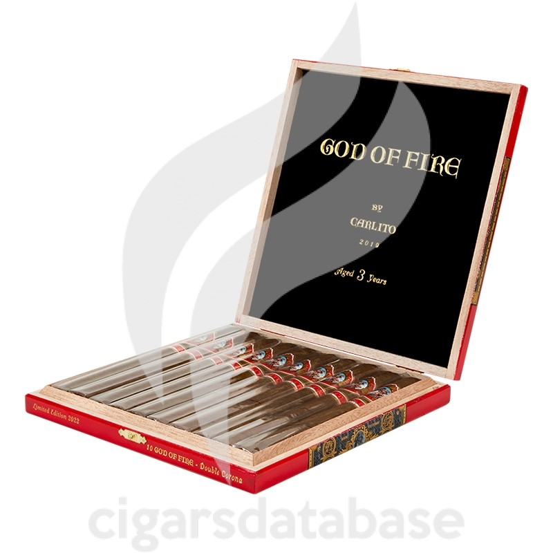 ARTURO FUENTE-GOD OF FIRE BY CARLITO - DOUBLE CORONA-Box-10721
