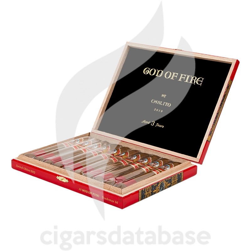 ARTURO FUENTE-GOD OF FIRE BY CARLITO - DIADEMAS 56-Box-10722