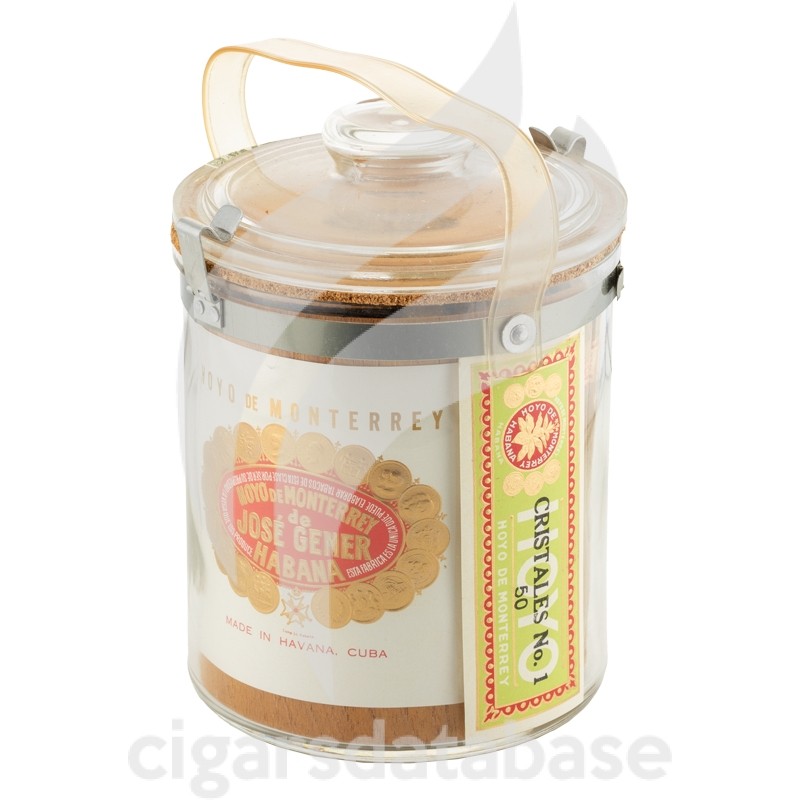 HOYO DE MONTERREY-CRISTALES NO.1 JAR - PRECASTRO - 1960's-Box-10953