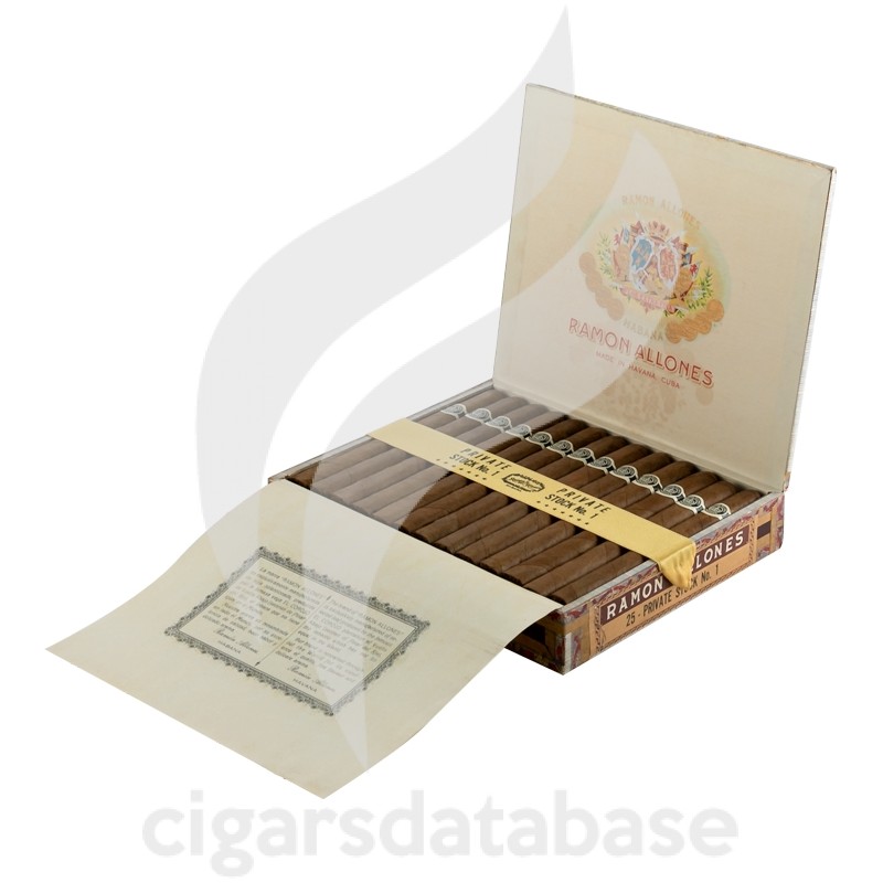 RAMON ALLONES-PRIVATE STOCK NO.1 -1960's-Box-10988