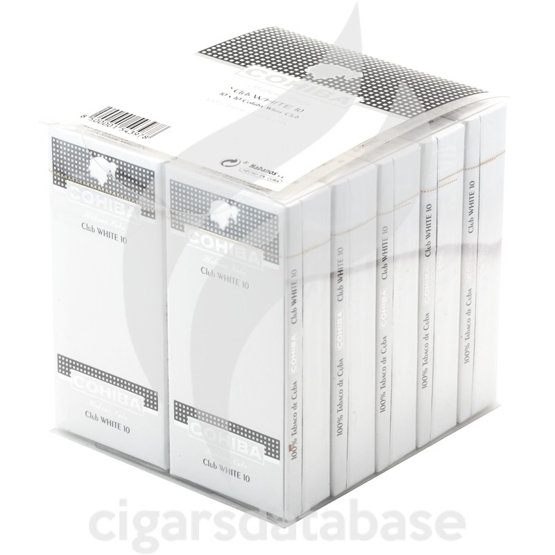 COHIBA-CLUB BAN CB WHITE-Box-11037