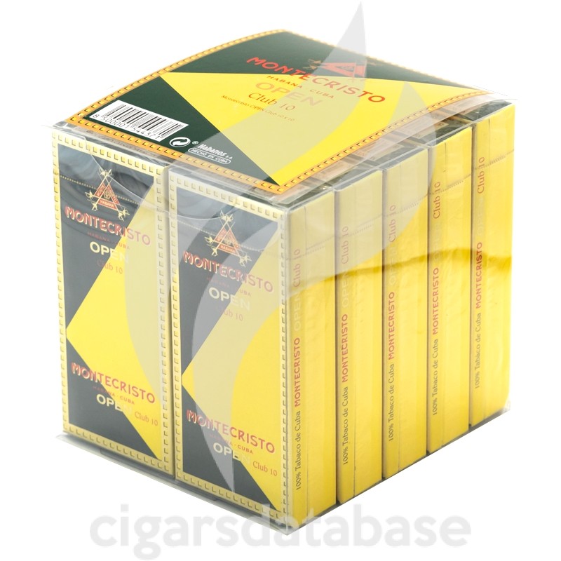 MONTECRISTO-OPEN CLUB 10-Box-11038