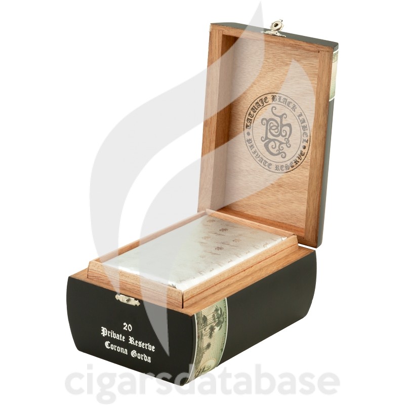 TATUAJE-BLACK LABEL - CORONA GORDA-Box-11184