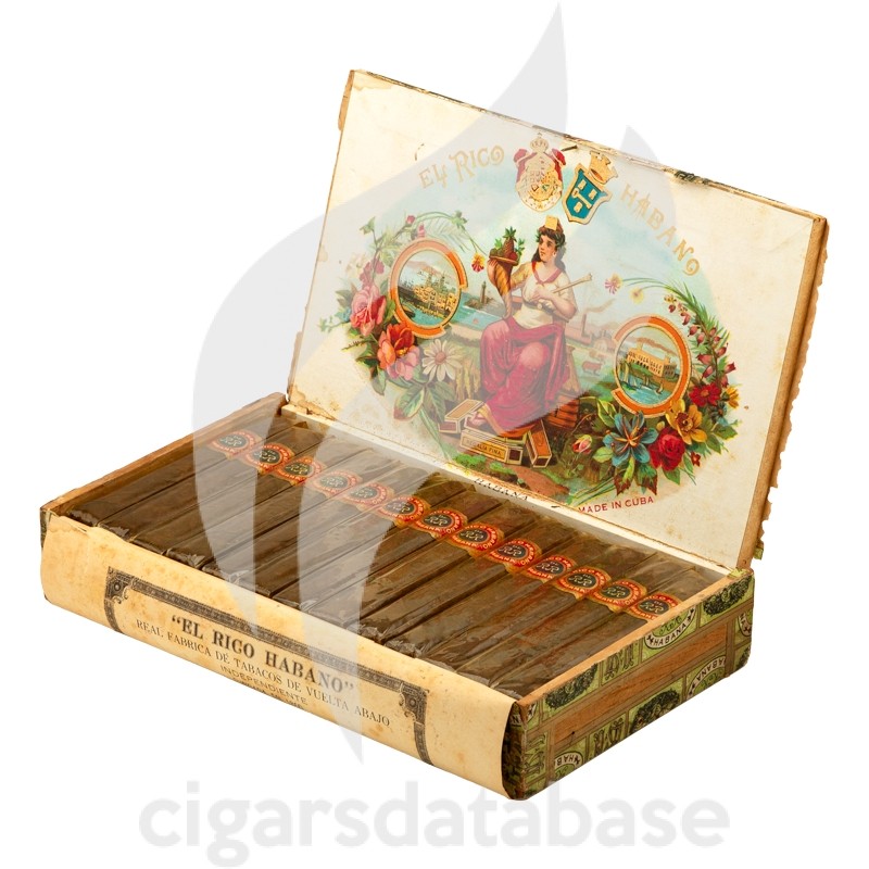 EL RICO HABANO-CONCHAS FINAS - PRECASTRO - 1931-1960's-Box-11236
