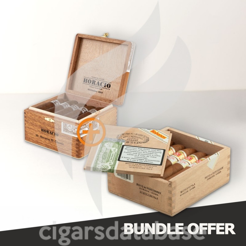 BUNDLE-HOYO EPICURE NO.3 10 & HORACIO CLASSIC IV 15-Box-11615