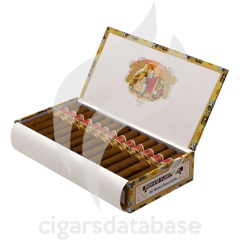 ROMEO y JULIETA-WIDE CHURCHILLS-Box-266